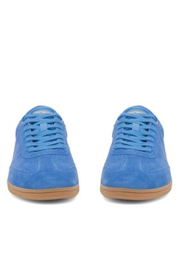 Sprandi Sneakersy RETROSTEMP MPRS-22M12313 Niebieski. Kolor: niebieski. Materiał: zamsz, skóra