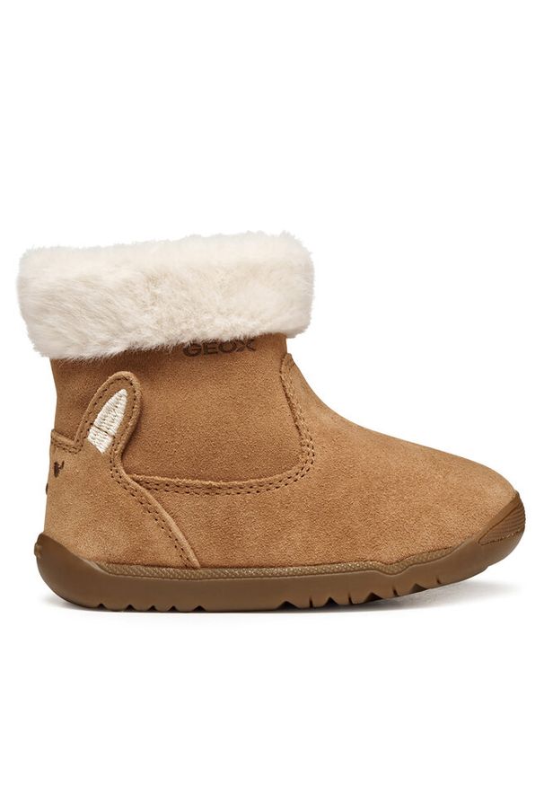 Kozaki Geox. Kolor: brązowy