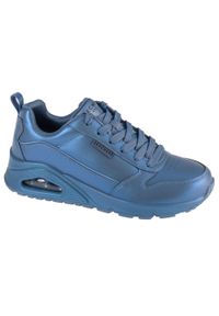 skechers - Buty do chodzenia damskie Skechers Uno Galactic Gal. Zapięcie: sznurówki. Kolor: niebieski. Materiał: guma, materiał, tkanina, syntetyk. Szerokość cholewki: normalna. Sport: turystyka piesza