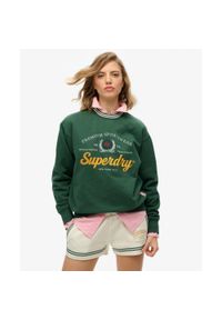 Superdry - Luźny sweter Country Club. Kolor: zielony #1