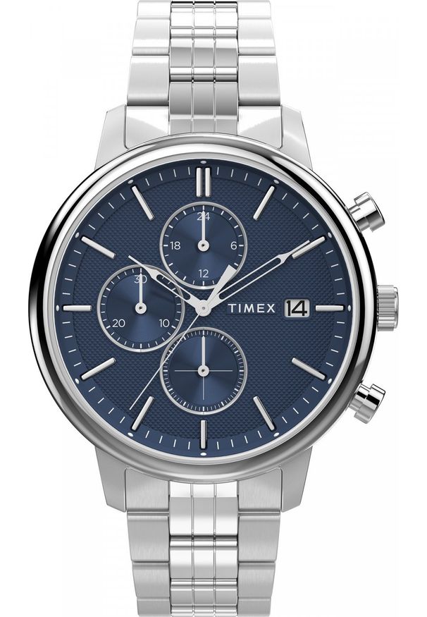 Zegarek męski Timex TW2W67900 srebrny. Kolor: srebrny
