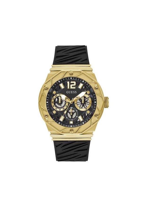 Guess Zegarek Indy GW0634G2 Czarny. Kolor: czarny