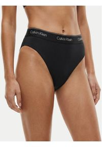 Calvin Klein Swimwear Dół od bikini LV00Q61132 Czarny. Kolor: czarny. Materiał: syntetyk #1