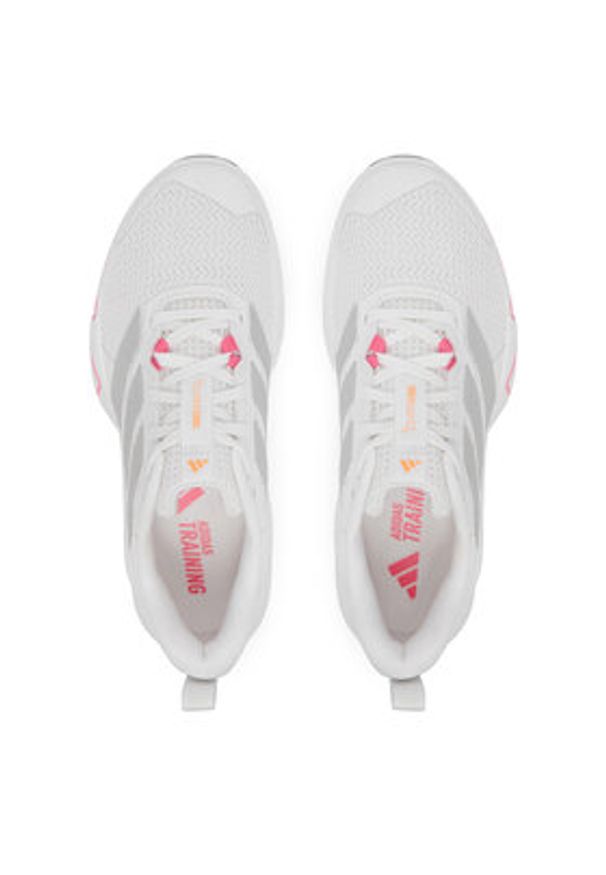 Adidas - adidas Buty na siłownię Rapidmove Go Trainer JQ3956 Biały. Kolor: biały. Materiał: materiał. Sport: fitness