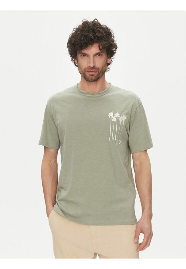 Liu Jo T-Shirt QA5185 J7734 76206 Zielony Regular Fit. Kolor: zielony. Materiał: bawełna