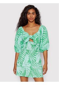 Billabong Sukienka letnia Mystic Beach C3DR36 BIP2 Niebieski Regular Fit. Kolor: niebieski. Materiał: bawełna. Sezon: lato #1