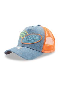 Von Dutch Czapka z daszkiem Russel 7030040 Niebieski. Kolor: niebieski. Materiał: materiał #1