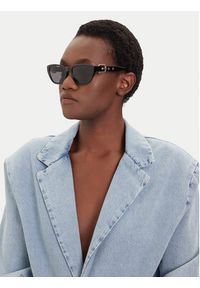 MOSCHINO Okulary przeciwsłoneczne MOS130/S 205412 80755IR Czarny. Kolor: czarny #4