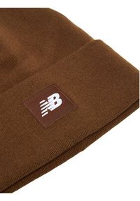 New Balance Czapka LAH13034ROK Brązowy. Kolor: brązowy. Materiał: materiał #4