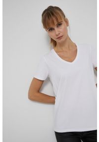 medicine - Medicine - T-shirt Basic. Kolor: biały. Materiał: bawełna, dzianina. Wzór: gładki #3