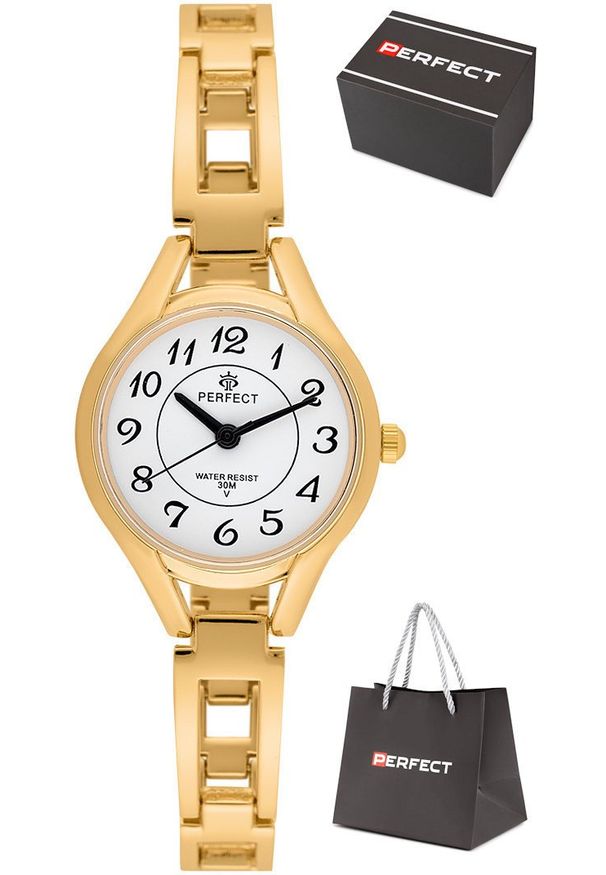 Zegarek Perfect T049-03 damski bizuteryjny czytelny 27 mm .
