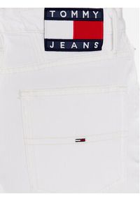 Tommy Jeans Jeansy DW0DW15502 Biały Mom Fit. Kolor: biały