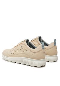 Geox Sneakersy D Spherica D45NUD 02214 C5004 Beżowy. Kolor: beżowy. Materiał: materiał #2