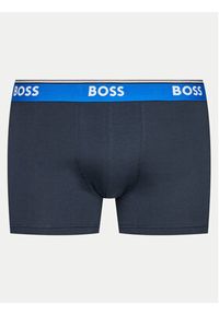 BOSS - Boss Komplet 3 par bokserek 50517829 Granatowy. Kolor: niebieski. Materiał: bawełna