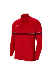 Nike - Męska Bluza Academy 21 DriFIT. Kolor: czerwony