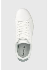 Lacoste sneakersy skórzane CARNABY EVO 0722 1 kolor biały. Nosek buta: okrągły. Zapięcie: sznurówki. Kolor: biały. Materiał: skóra. Model: Lacoste Carnaby Evo. Sport: bieganie #2
