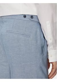 Hugo - HUGO Garnitur Henry 50559672 Niebieski Slim Fit. Kolor: niebieski. Materiał: bawełna #8