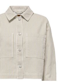 only - ONLY Kurtka jeansowa Naomi 15363815 Beżowy Regular Fit. Kolor: beżowy. Materiał: bawełna #3