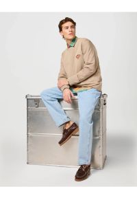 Wrangler - MESKA BLUZA WRANGLER SMALL LOGO CREW TIMBERWOLF 112364092 #2