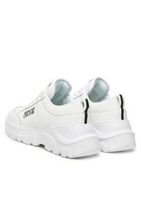 Versace Jeans Couture Sneakersy 78YA3SC1 Biały. Kolor: biały. Materiał: skóra #6