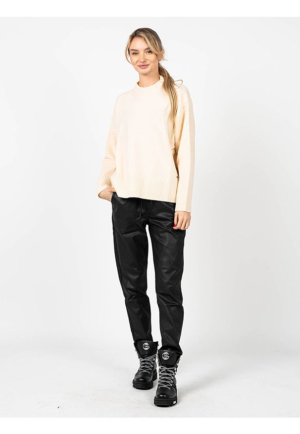 Pepe Jeans Sweter "Blakely" | PL701902 | Blakely | Kobieta | Kremowy. Kolor: kremowy. Materiał: wełna, nylon, elastan, akryl