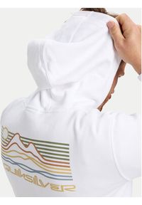 Quiksilver Bluza Light Waves EQYFT05168 Biały Regular Fit. Kolor: biały. Materiał: syntetyk, bawełna #2