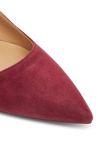 MICHAEL Michael Kors Czółenka Alina 40R3ALMP1S Bordowy. Kolor: czerwony. Materiał: skóra. Obcas: na szpilce #5