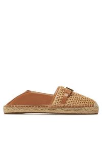 MICHAEL Michael Kors Espadryle 40S4EBFP2D Brązowy. Kolor: brązowy. Materiał: skóra #3