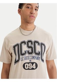 DC Shoes T-Shirt Elective EDYZT04361 Beżowy Regular Fit. Kolor: beżowy. Materiał: bawełna #5