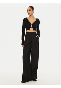 JACQUEMUS Kardigan 24E241KN203 Czarny Regular Fit. Kolor: czarny. Materiał: syntetyk #5