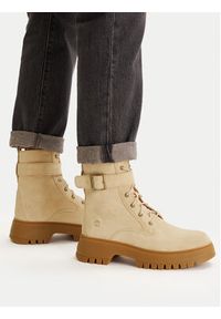 Timberland Trzewiki Cora Valley TB0A6FBWER31 Beżowy. Kolor: beżowy. Materiał: nubuk, skóra #6
