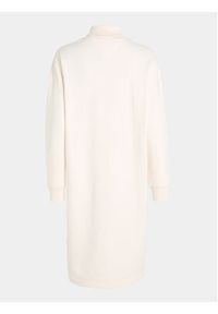 Tommy Jeans Sukienka dzianinowa New Varisty DW0DW16462 Biały Relaxed Fit. Kolor: biały. Materiał: bawełna #6