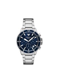 Emporio Armani Zegarek World Explorer AR11681 Srebrny. Kolor: srebrny