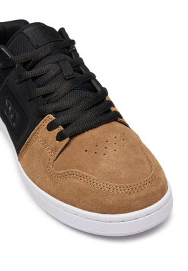 DC Shoes Sneakersy Manteca 4 ADYS100765-XKKS Czarny. Kolor: czarny. Materiał: skóra