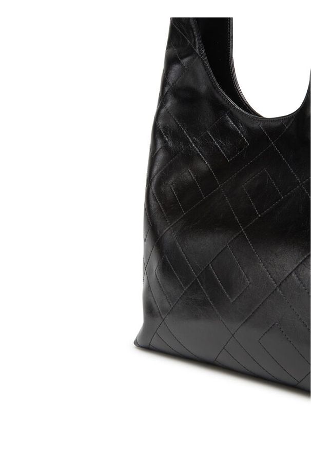 Elisabetta Franchi Torebka BS-80A-52E2-V390 Czarny. Kolor: czarny. Materiał: skórzane