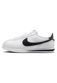 Buty do chodzenia męskie Nike Cortez Ltr. Kolor: biały, wielokolorowy, czarny. Materiał: materiał, skóra, syntetyk. Szerokość cholewki: normalna. Model: Nike Cortez. Sport: turystyka piesza