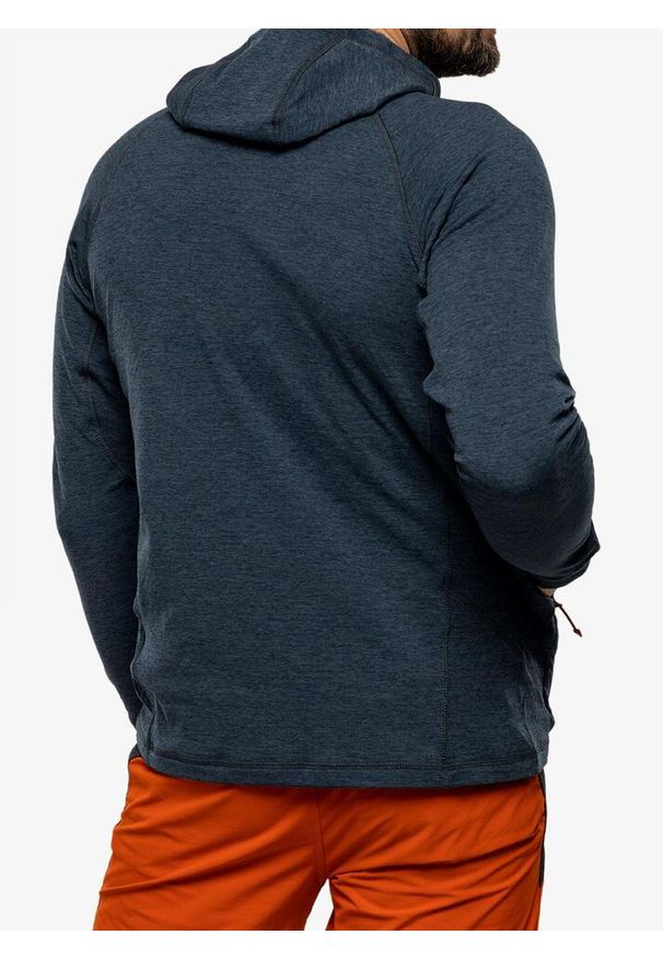 Bluza z kapturem męska Rab Nexus Hoody. Typ kołnierza: kaptur. Kolor: wielokolorowy, niebieski, szary
