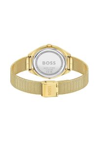 BOSS zegarek damski kolor złoty. Kolor: złoty. Materiał: materiał #4