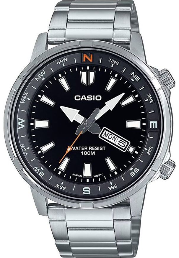Zegarek Casio Zegarek Męski Casio Mtd-130D-1A4 + Box