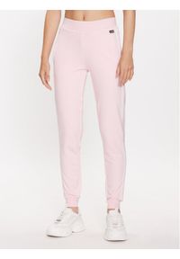 Guess Spodnie dresowe Rosas V3YB20 KBV71 Różowy Regular Fit. Kolor: różowy. Materiał: bawełna #1