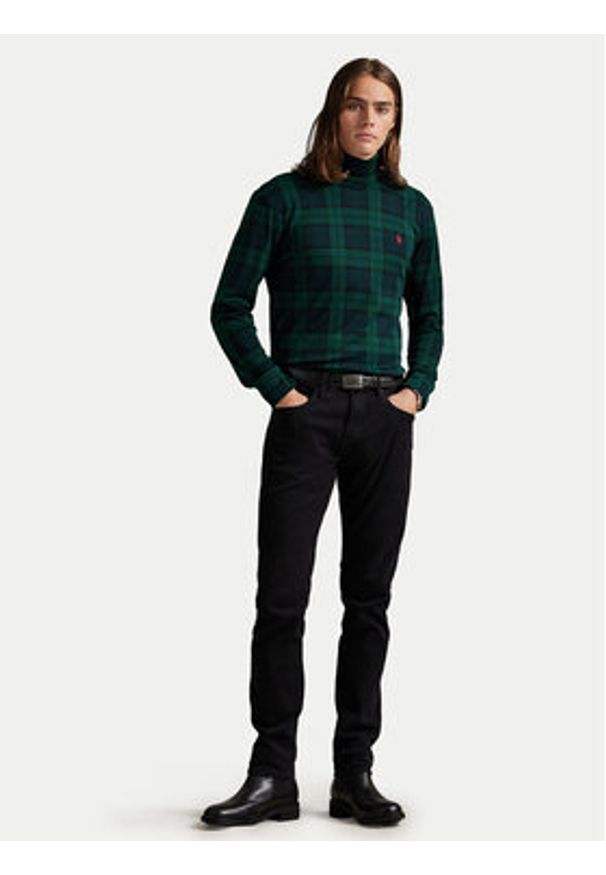 Polo Ralph Lauren Golf 710981469001 Zielony Regular Fit. Typ kołnierza: polo, golf. Kolor: zielony. Materiał: bawełna
