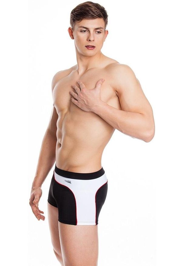 Bokserki pływackie męskie Aqua Speed Grant. Kolor: wielokolorowy, niebieski, biały