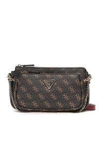 Guess Torebka Noelle (QL) Mini Bags HWQL78 79710 Brązowy. Kolor: brązowy. Materiał: skórzane