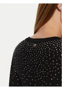 Marciano Guess Sweter 4BGR61 5439Z Czarny Regular Fit. Kolor: czarny. Materiał: wiskoza #5