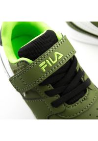 Buty do chodzenia dziecięce Fila Fxventuno Velcro. Kolor: zielony. Sport: turystyka piesza