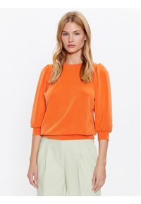 Selected Femme Bluza 16082379 Pomarańczowy Loose Fit. Kolor: pomarańczowy #1
