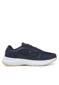 TOMMY HILFIGER - Sneakersy Tommy Hilfiger. Kolor: niebieski