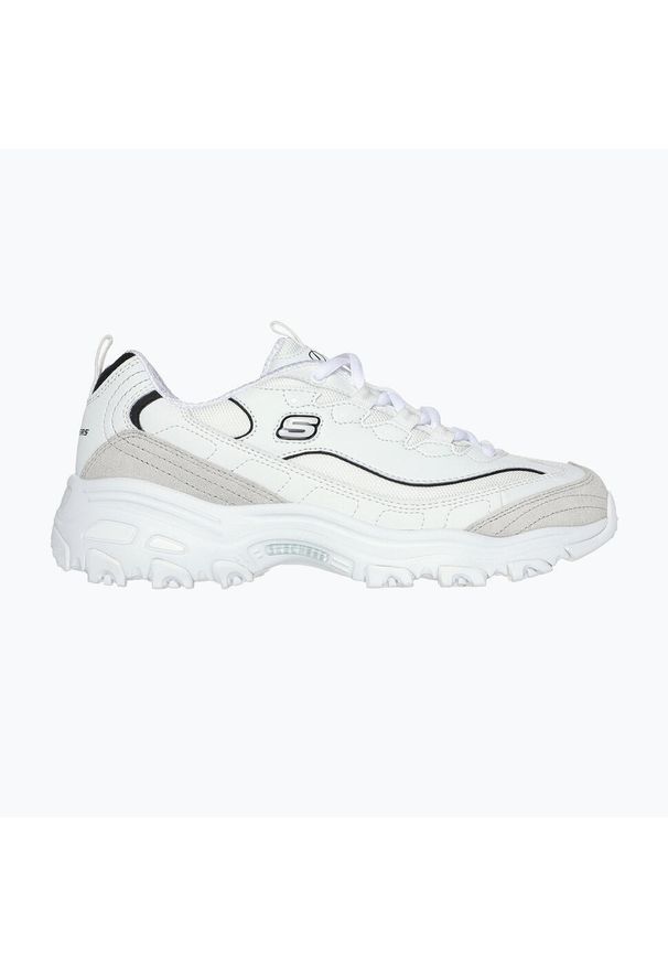 skechers - Buty damskie SKECHERS D'Lites New Heat. Kolor: biały. Model: Skechers Sport. Sport: bieganie