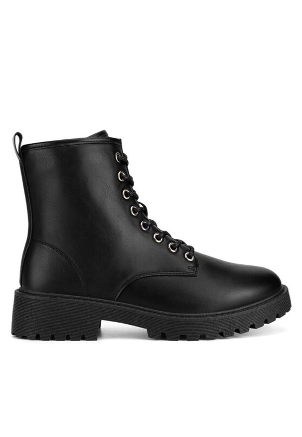 Jenny Fairy Trzewiki WFA3030-1 Czarny. Kolor: czarny. Materiał: skóra