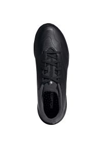 Adidas - Buty adidas Predator League L Tf Jr IG5443 czarne. Kolor: czarny. Materiał: syntetyk, materiał. Szerokość cholewki: normalna